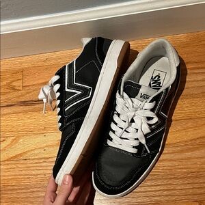 Vans Black and White Men's Shoes